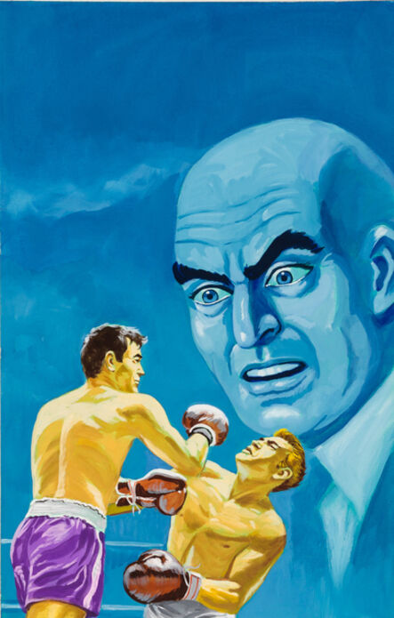 ‘Untitled (Boxing match with blue man)’, c. 1960-75