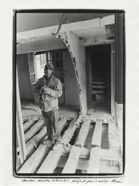 Shigeo Anzaï, ‘Gordon Matta-Clark, 9th Paris Biennale, Paris, October, 1975’, 1975