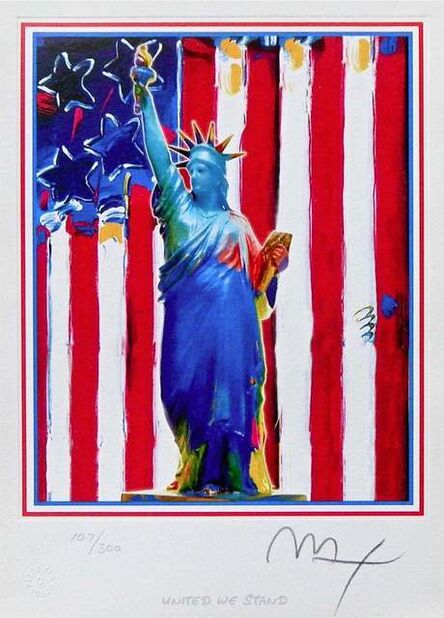 Peter Max, ‘United We Stand’, 2002