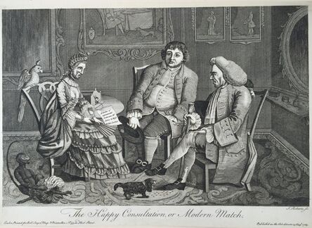 Anonymous, ‘ THE HAPPY CONSULTATION, or MODERN MATCH, 1769 ’, 1769