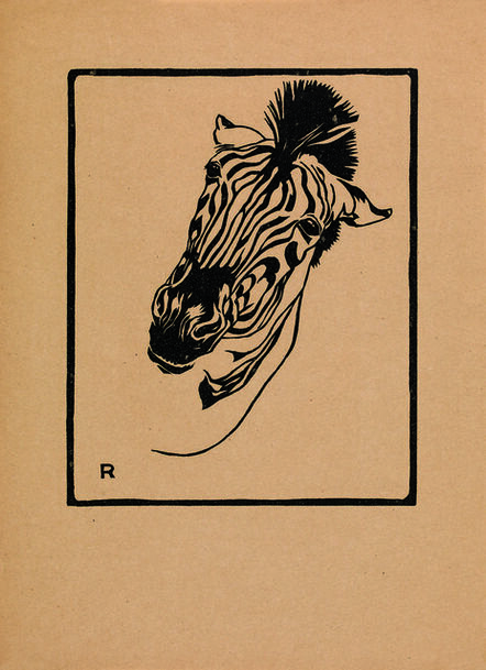 Norbertine Bresslern-Roth, ‘Zebra’, 1919