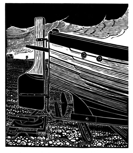 James Dodds, ‘ Stern of an Aldeburgh Beach Boat’