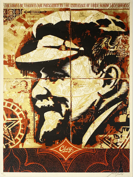 Shepard Fairey, ‘'Lenin Record'’, 2005