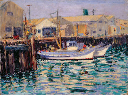 Lillie May Nicholson, ‘Fishing Boats: Fisherman's Wharf, Monterey, California’, ca.1923-1933