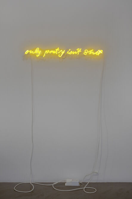 Glenn Ligon, ‘Untitled (Only Poetry)’, 2011