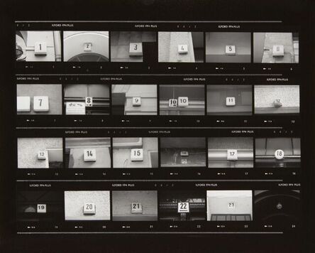 Ceal Floyer, ‘Contact Print 1-24’, 1998