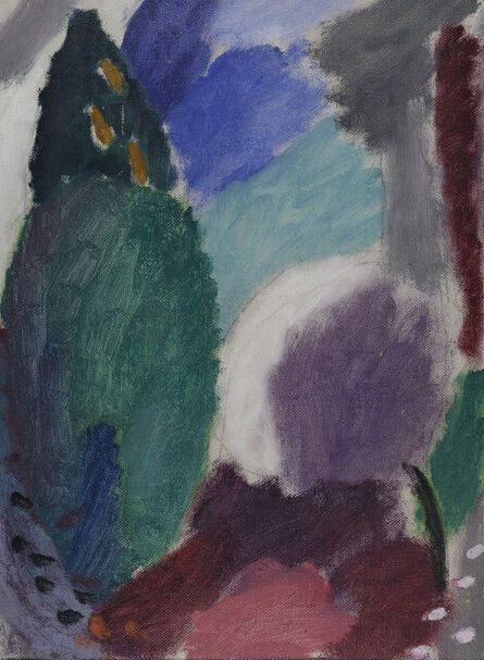 Alexej von Jawlensky, ‘Kühler Frühling (Cool Spring)’, 1916