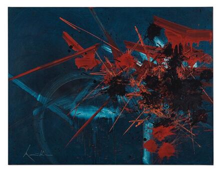 Georges Mathieu, ‘Reflets Impatients’, 1990