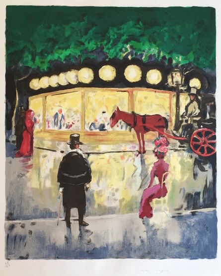 Kees van Dongen, ‘Le Carrousel (De Champs- Elysées)’, 1963
