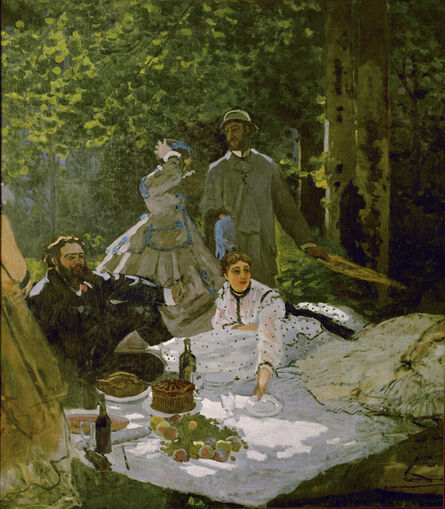 Claude Monet, ‘Le Déjeuner sur l'herbe (Luncheon on the Grass)’, 1865-1866