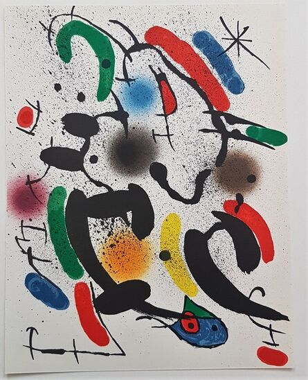 Joan Miró, ‘Litografia Original VI’, 1975