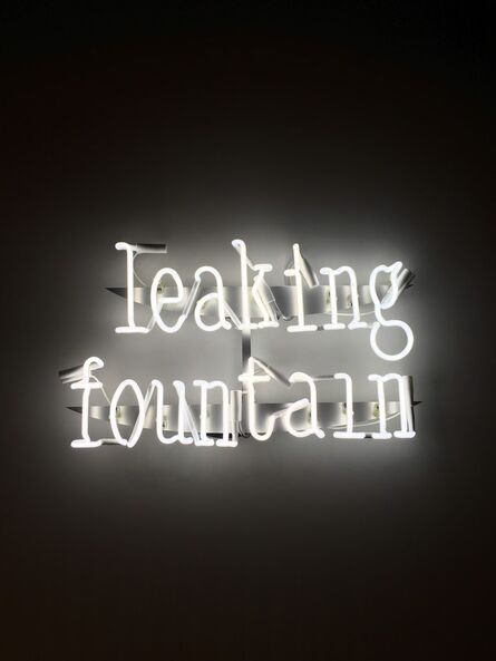 FOS, ‘'Leaking Fountain' Neon Wall Lamp’, 2018