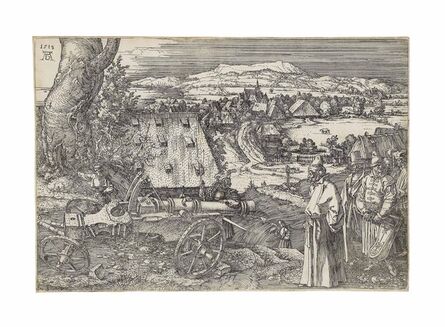 Albrecht Dürer, ‘The Landscape with the Cannon (B. 99; M., Holl. 96; S.M.S. 85)’, 1518