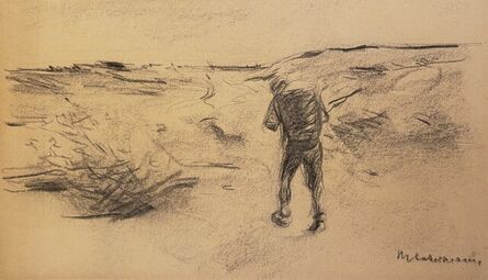 Max Liebermann, ‘Man Walking’, Late 19th Century
