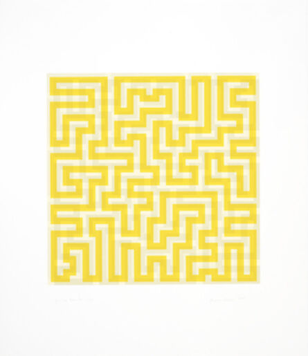 Anni Albers, ‘Yellow Meander’, 1970