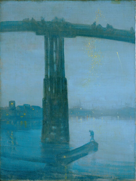 James Abbott McNeill Whistler, ‘Nocturne: Blue and Gold—Old Battersea Bridge’, 1872-1875