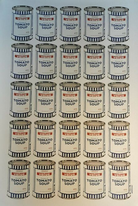 Banksy, ‘TESCO VALUE TOMATO SOUP CANS’, 2006