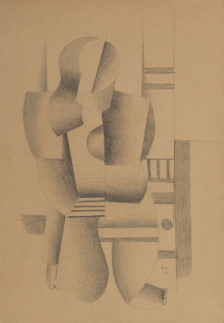 Fernand Léger, ‘Etude pour "Femme à genoux"’, 1921