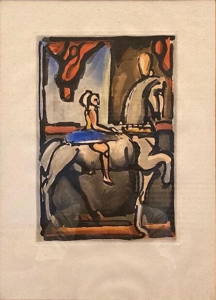 Georges Rouault, ‘La Petite ecuyere’, 1936