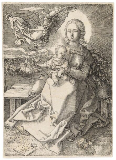 Albrecht Dürer, ‘MADONNA CROWNED BY ONE ANGEL’, 1520