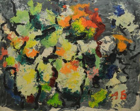 Aron Froimovich Bukh, ‘Flowers in jars’, ca. 1995