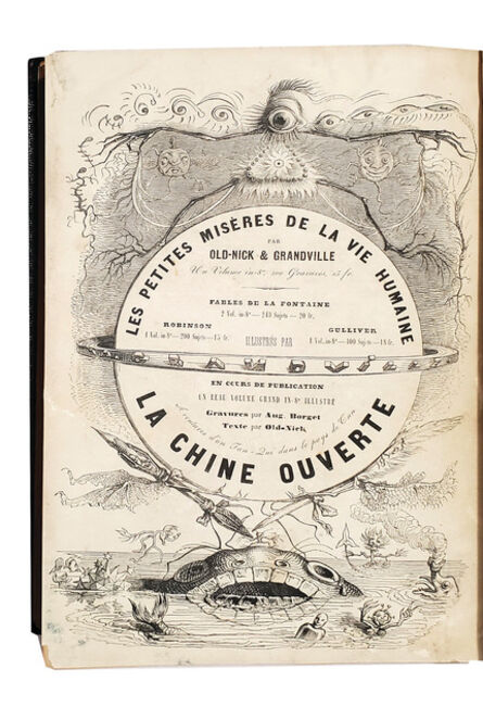 Jean-Ignace-Isidore Grandville, ‘Un Autre Monde.  Transformations, visions, incarnations... et autres choses’, 1844