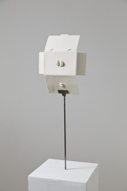 Judith Hopf, ‘Trying to build a mask out of a smart phone package’, 2013