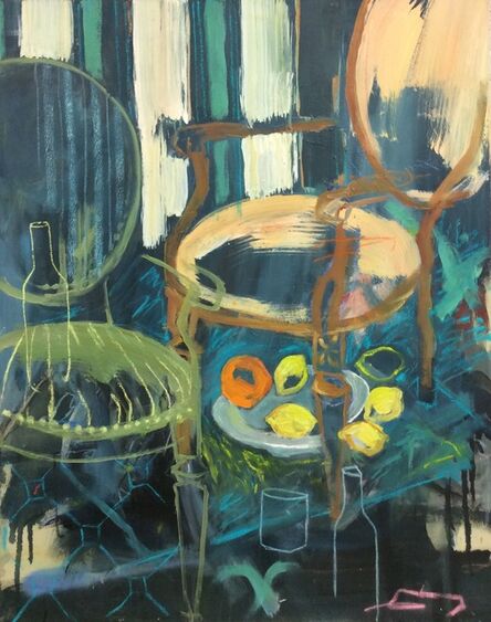 Gopal Dagnogo, ‘Deux fauteuils et des citrons ’, 2016