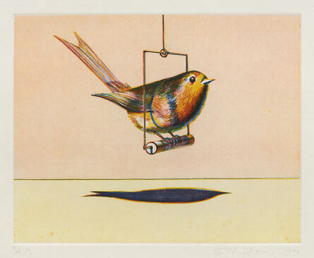 Wayne Thiebaud, ‘Bird’, 1979