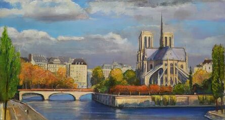 Lawrence Kelsey, ‘The Seine, Autumn Afternoon’, 2014