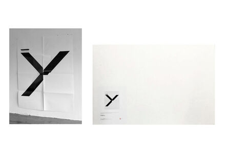 Wade Guyton, ‘"X" (Untitled 2008/2019, Epson Ultrachrome inkjet on linen), SIGNED Edition of 100, 84 x 69 in.’, 2019