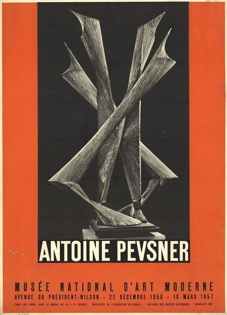 Antoine Pevsner, ‘Musee National D'Art Moderne’, 1957