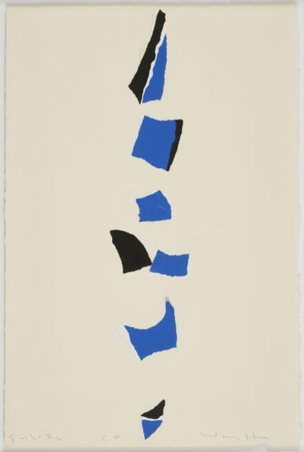 Emerson Woelffer, ‘Untitled (Fragmentation)’, 1976