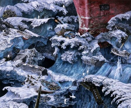 Ikeda Manabu, ‘Ice Stream (Episode from Foretoken)’, 2009