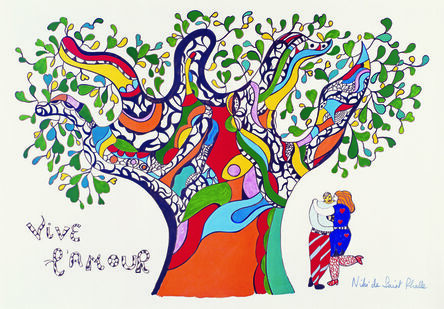 Niki de Saint Phalle & Jean Tinguely, ‘Vive l'Amour ’, 1990