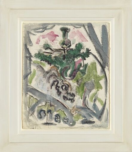 John Marin (1870-1953), ‘Little Fir Tree, Deer Isle’, 1921