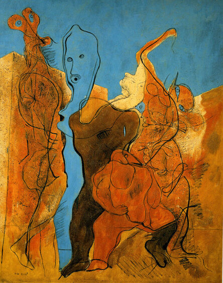 Max Ernst, ‘Personnages dont un sans tête’, 1927