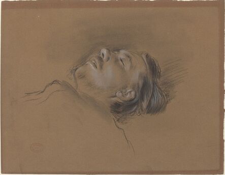 Edgar Degas, ‘Head of the Fallen Jockey (study for "Scene from the Steeplechase: The Fallen Jockey")’, ca. 1866