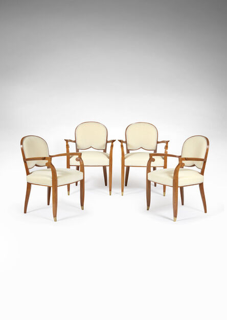 Jules Leleu, ‘Set of Four Chairs’, 1938