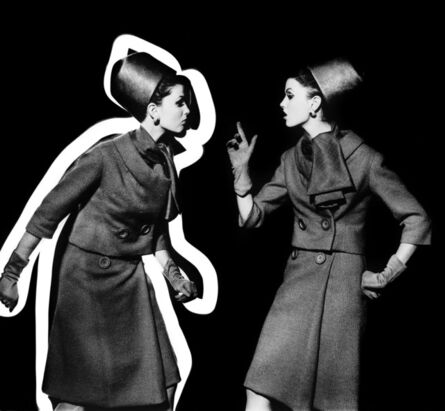 William Klein, ‘Dorothy arguing with Dorothy, Paris ’, 1962