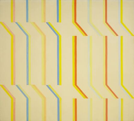 Michael Loew, ‘Yellow Aura, White Series #4’, 1973