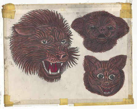 Rosie Camanga, ‘Untitled (Lion Dog Head)’, ca. 1950