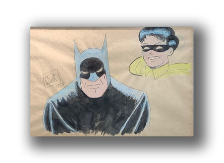 Bob Kane (1915-1998), ‘Batman & Robin’, 1973