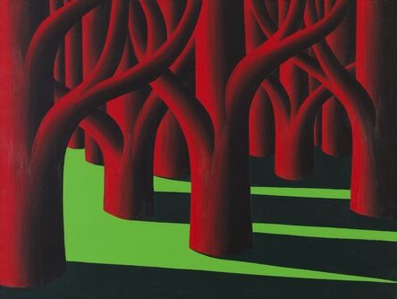 Oleg Khvostov, ‘LANDSCAPE WITH TREES’, 2016