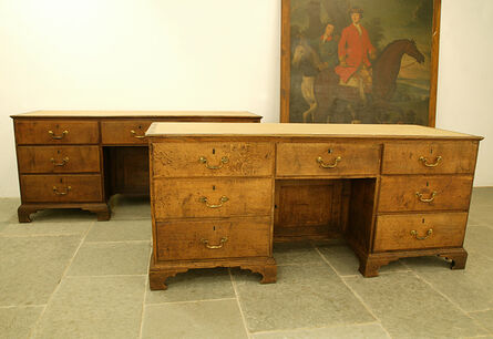 George III, ‘A pair of George III oak estate made desks. ’, ca. 1760