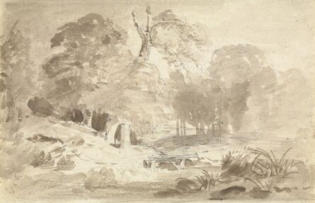 Carl Blechen, ‘Rural Landscape in the Mark Brandenburg’, 1831-1838