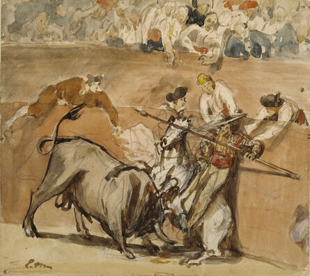 Édouard Manet, ‘Bullfight’, 1865