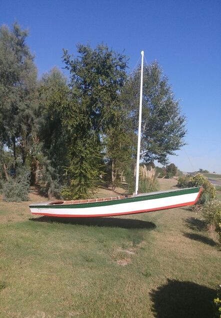Alberto Magrin, ‘Italian boat’, 2019