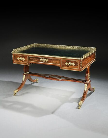 English, ‘A REGENCY BRASS MOUNTED ROSEWOOD WRITING TABLE ATTRIBUTED TO MARSH & TATHAM’, ca. 1815