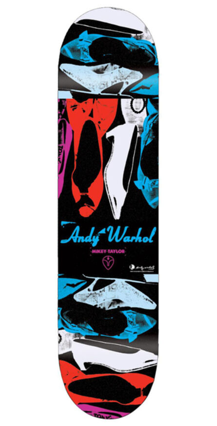 Andy Warhol, ‘Shoes skateboard deck’, 2010